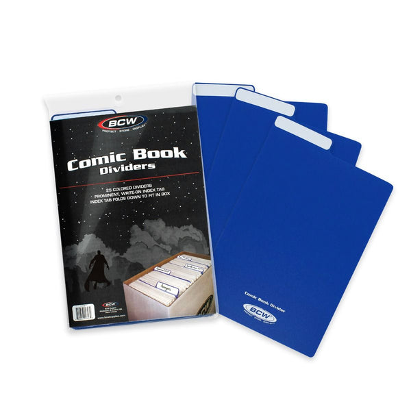 BCW COMIC DIVIDER BLUE