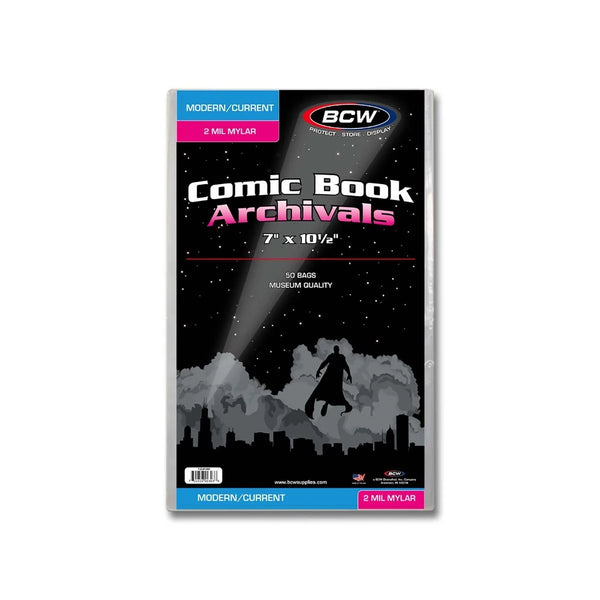 BCW COMIC MYLAR BAG CURRENT