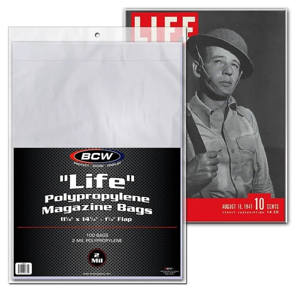 BCW COMIC BAG LIFE MAG