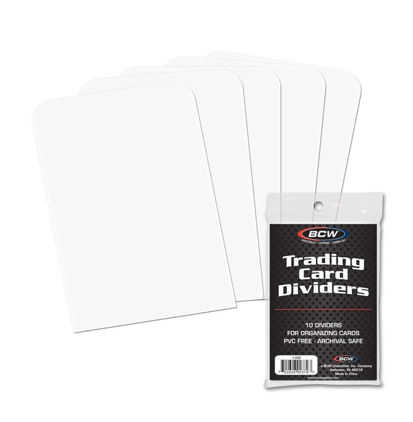BCW CARD DIVIDER 10CT