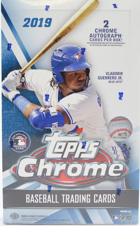 19 TOPPS CHROME HOBBY