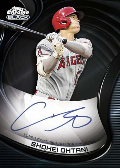 22 TOPPS CHROME BLACK BASEBALL