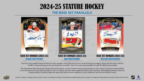 24 UPPER DECK STATURE HOCKEY