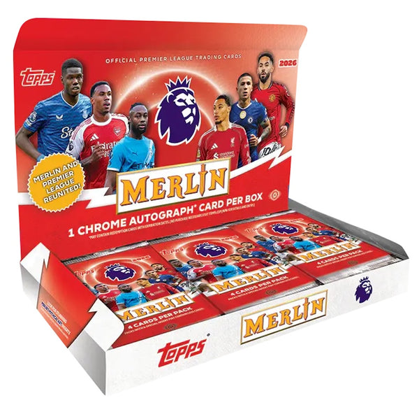 26 TOPPS MERLIN ENGLISH PREMIER LEAGUE SOCCER
