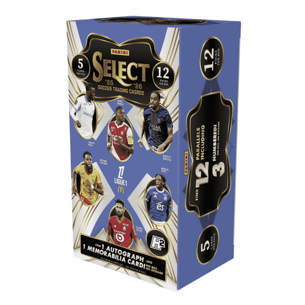 2026 PANINI SELECT LIGUE 1 H2 SOCCER BOX