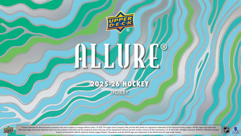 25 UPPER DECK ALLURE HOCKEY