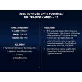 2025 PANINI DONRUSS OPTIC H2 FOOTBALL