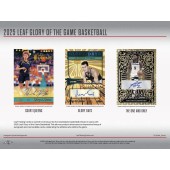 2025 LEAF GLORY OF THE GAME BASKETBALL HOBBY BOX