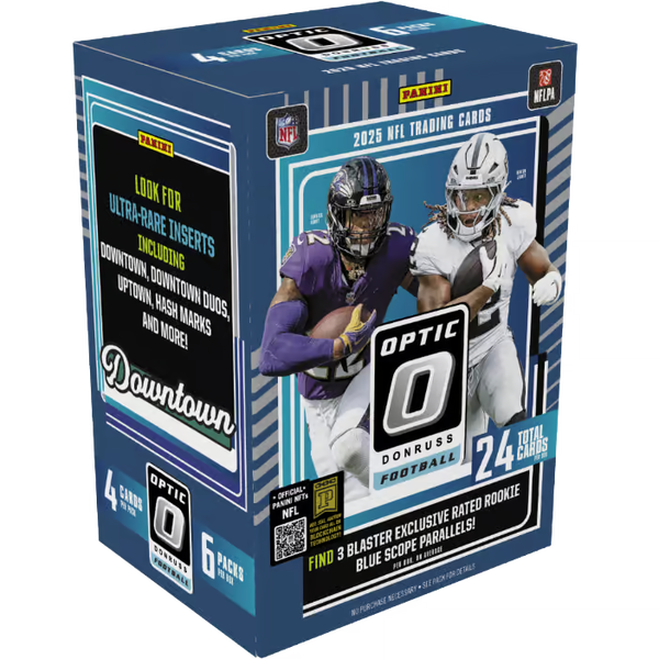 25 PANINI DONRUSS OPTIC HOBBY FOOTBALL BLASTER