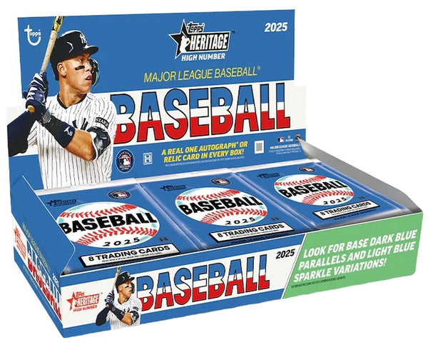 25 TOPPS HERITAGE HIGH NUMBER BASEBALL