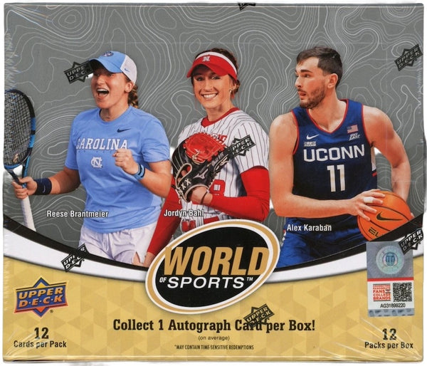 25 UPPER DECK WORLD OF SPORT VOLUME 1