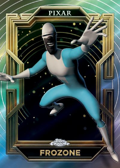 25 TOPPS PIXAR GOLD