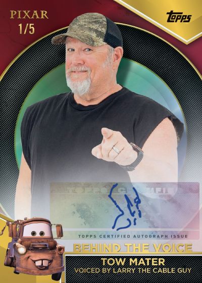 25 TOPPS PIXAR GOLD