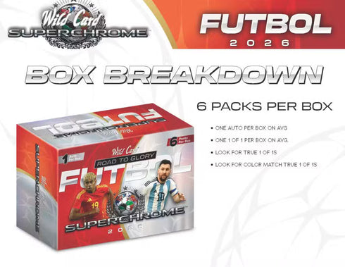2026 WILD CARD SUPERCHROME SOCCER ROAD TO GLORY