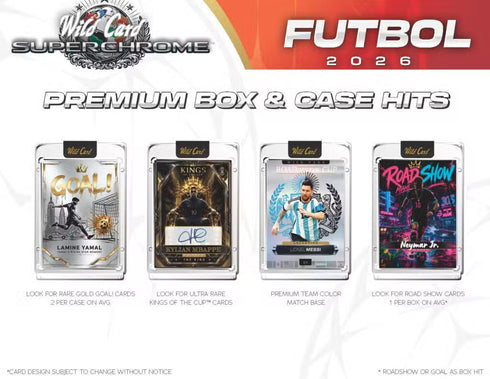 2026 WILD CARD SUPERCHROME SOCCER ROAD TO GLORY
