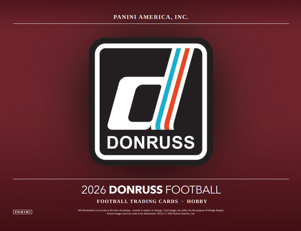 2026 PANINI DONRUSS FOOTBALL HOBBY BOX