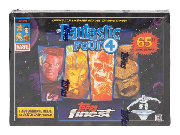 26 TOPPS FINEST FANTASTIC FOUR