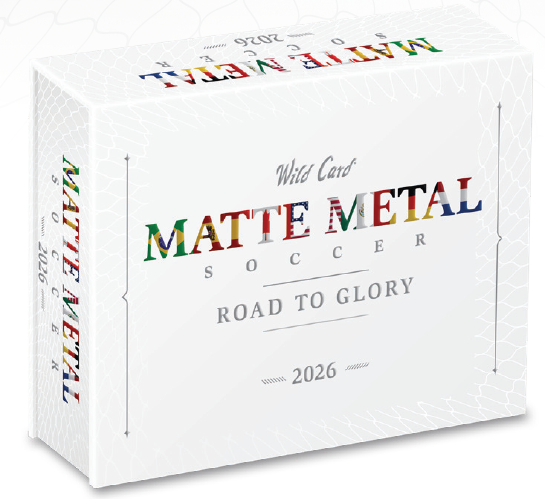 2026 WILD CARD MATTE METAL SOCCER: ROAD TO GLORY