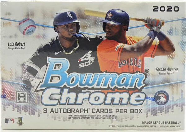 20 TOPPS BOWMAN CHROME HTA BASEBALL