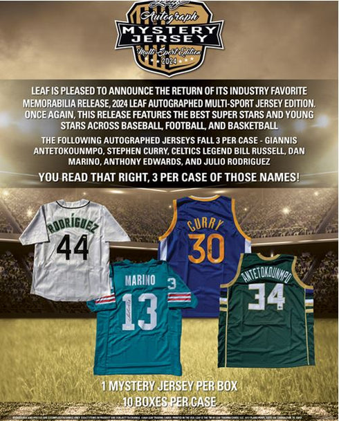 24 LEAF AUTO MYSTERY JERSEY default