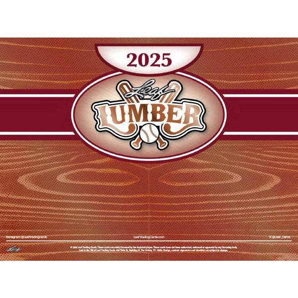 2025 LEAF LUMBER BASEBALL default