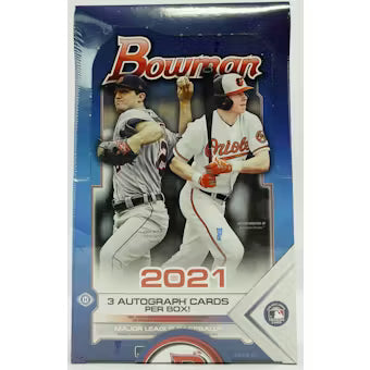 21 TOPPS BOWMAN BASEBALL JUMBO