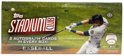 21 TOPPS STADIUM CLUB BASEBALL HOBBY