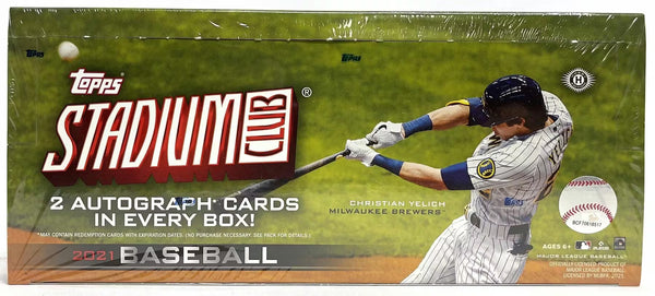 21 TOPPS STADIUM CLUB BASEBALL HOBBY