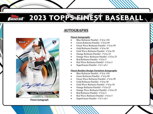 23 TOPPS FINEST BASEBALL
