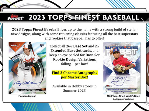 23 TOPPS FINEST BASEBALL