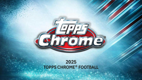 25 TOPPS CHROME FOOTBALL BLASTER