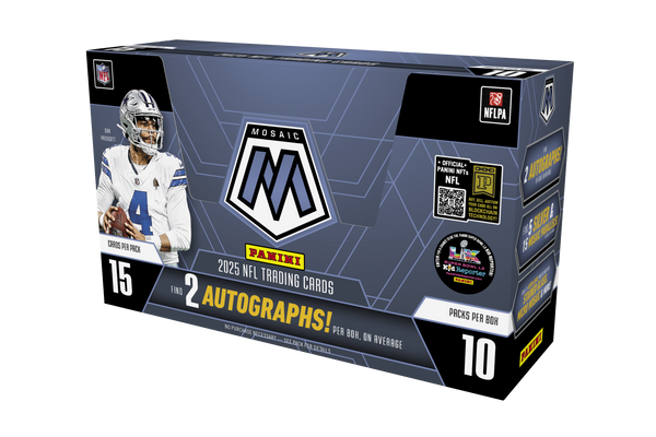 25 PANINI MOSAIC FOOTBALL HOBBY