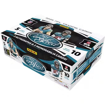 25 PANINI CERTIFIED FOOTBALL