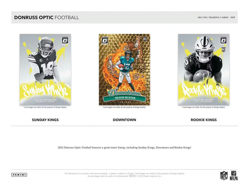 25 PANINI DONRUSS OPTIC FOOTBALL NPP BLASTER
