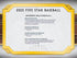 25 TOPPS FIVE STAR BASEBALL (Sealed Cases Only)