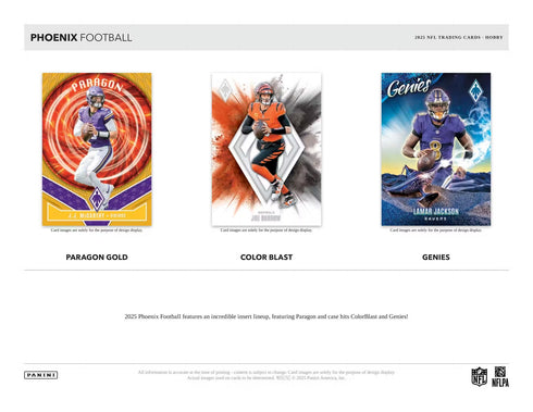 25 PANINI PHOENIX FOOTBALL