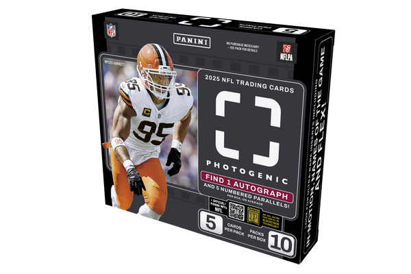 25 PANINI PHOTOGENIC FOOTBALL