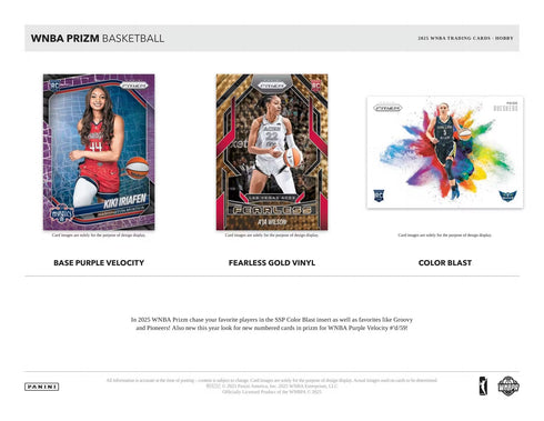 2025 PANINI PRIZM WNBA HOBBY