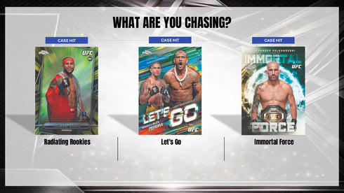 26 TOPPS CHROME UFC BLASTER