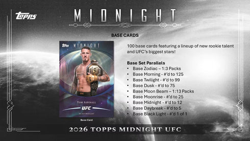 26 TOPPS UFC MIDNIGHT