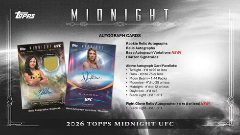26 TOPPS UFC MIDNIGHT