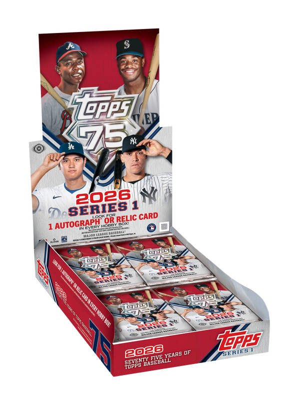 26 TOPPS SERIES 1 HOBBY