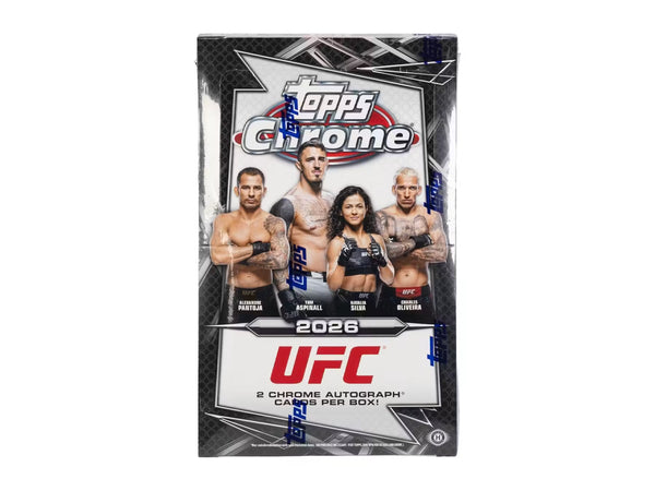 26 TOPPS CHROME UFC HOBBY