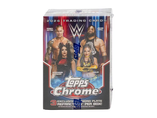 26 TOPPS WWE CHROME BLASTER