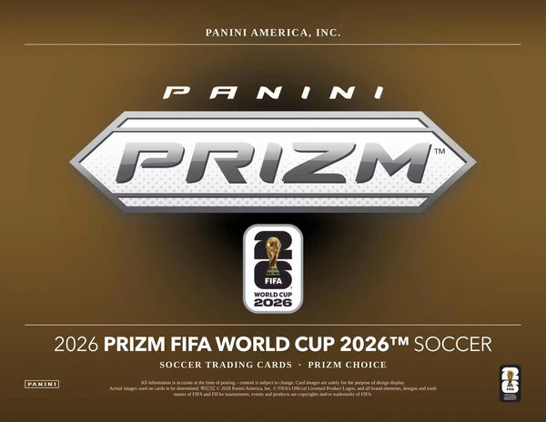 26 PANINI PRIZM FIFA CHOICE (SEALED 20BX CASE SALES ONLY)