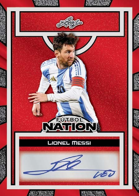 2025 LEAF FOOTBALL NATION HOBBY