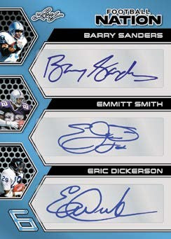 2025 LEAF FOOTBALL NATION HOBBY