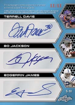 2025 LEAF FOOTBALL NATION HOBBY