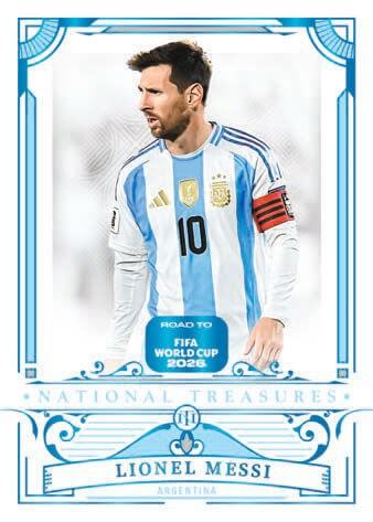2026 PANINI NATIONAL TREASURES ROAD TO THE FIFA WORLD CUP