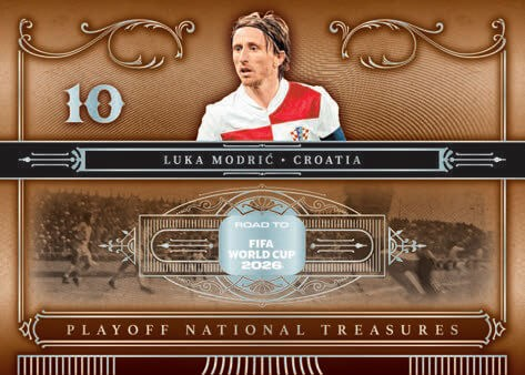 2026 PANINI NATIONAL TREASURES ROAD TO THE FIFA WORLD CUP